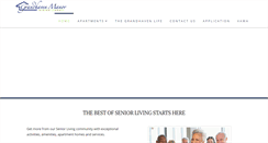 Desktop Screenshot of grandhavenmanor.com